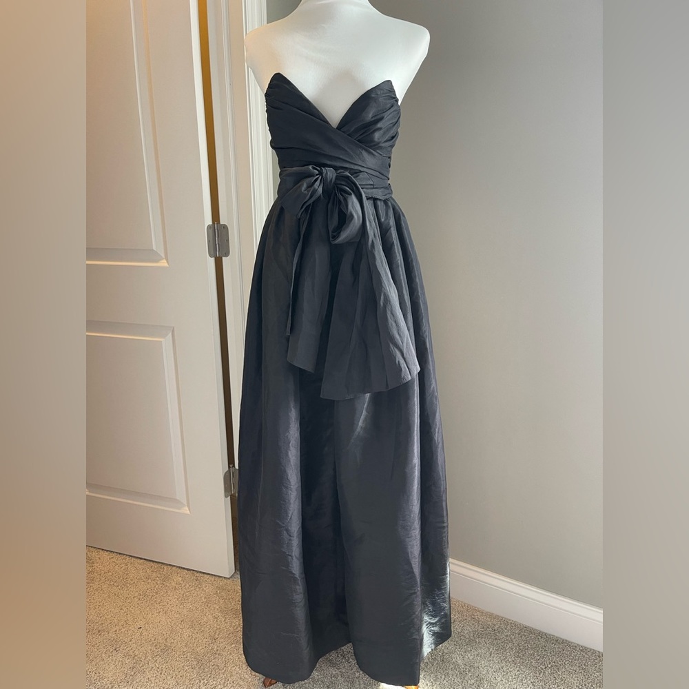 Free People Black Strapless Jumpsuit Small